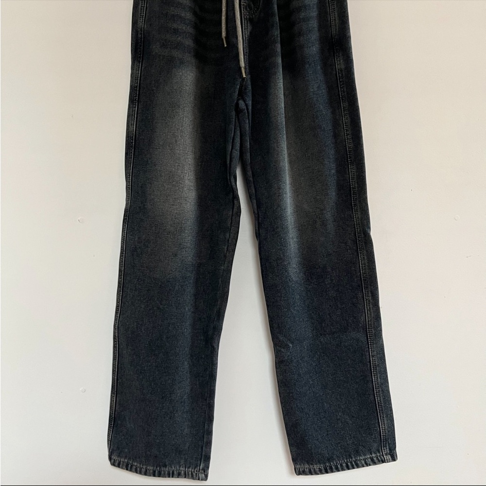 Men's Navy Blue Jeans - Picture 3 of 7